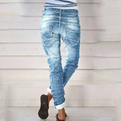 Elli™ Relaxed Fit Distressed Jeans