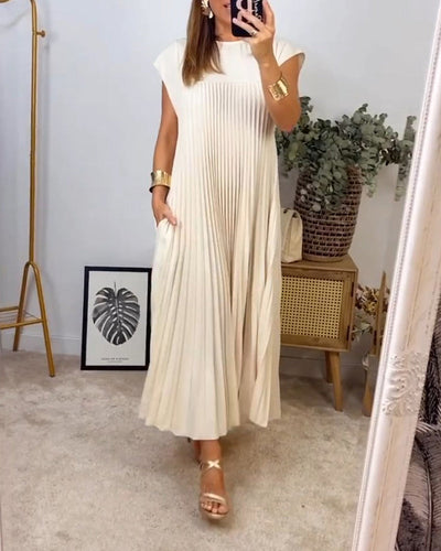 Edith™ Pleated Midi Dress