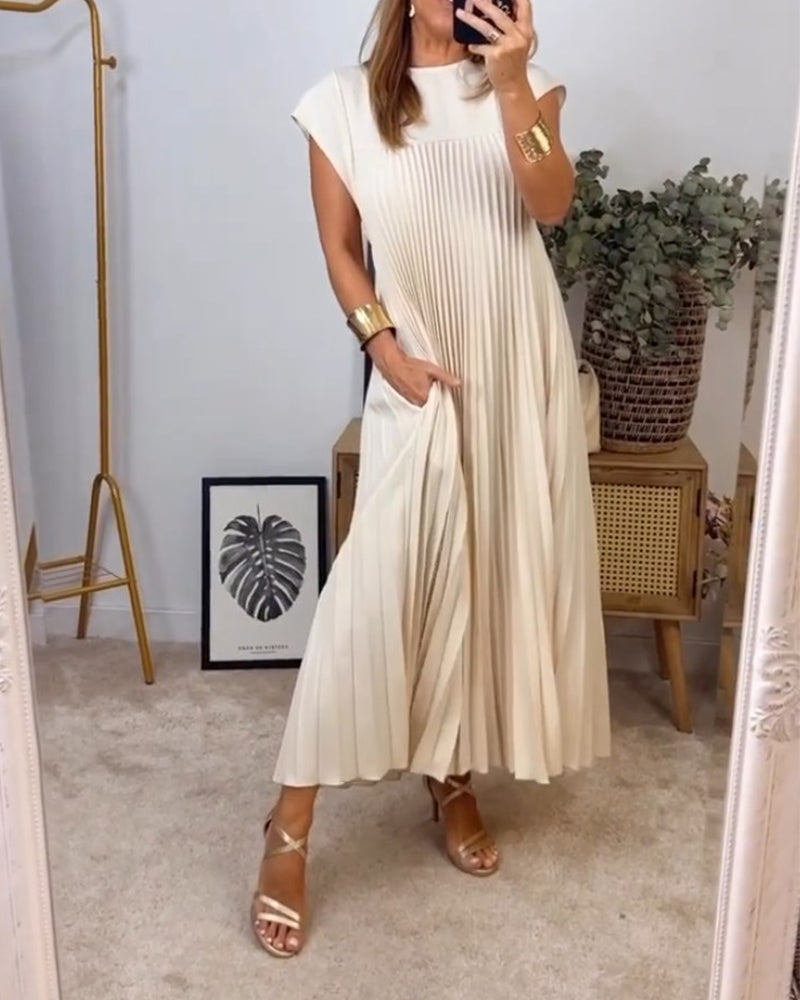 Edith™ Pleated Midi Dress