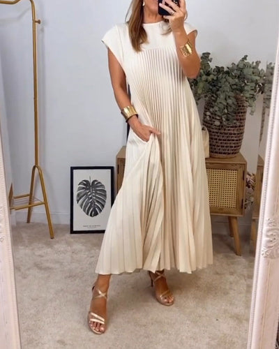 Edith™ Pleated Midi Dress