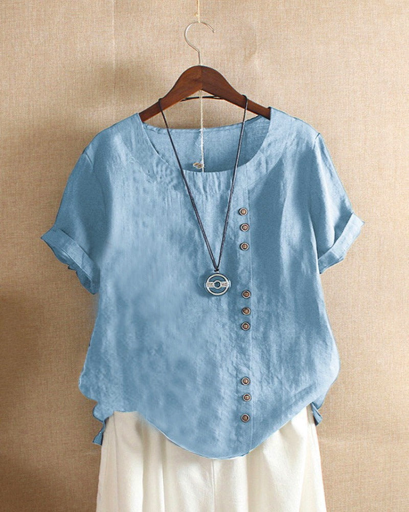 Kelly™ Linen Blouse