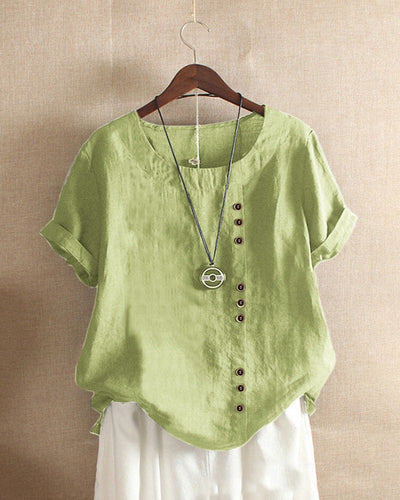 Kelly™ Linen Blouse