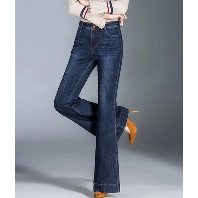 Flared Denim Jeans