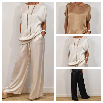 Carly™ Satin Lounge Set