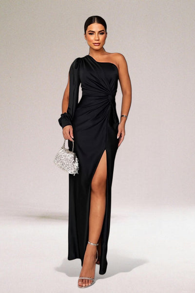 Venus™ | One-Shoulder Dress with Draping